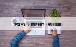 苍南淳安审计小程序制作（审计微信）
